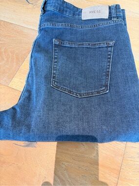 RYE 51 Men's Dark Blue Denim Jeans size 36 NWOT